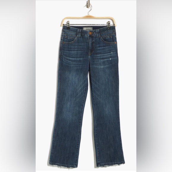 🚨SALE🚨 Democracy Crop Itty Bitty Flare Jeans - Picture 3 of 7